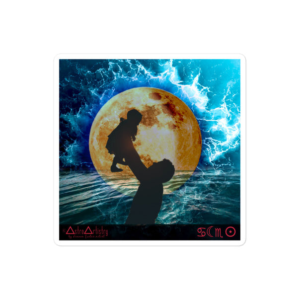 DIGITAL | square sticker | SCORPIO SUN | cancer moon